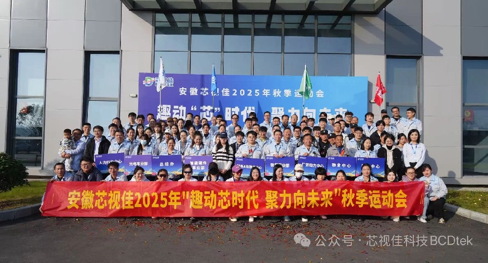 安徽芯視佳成功舉辦“趣味芯時(shí)代，聚力向未來”2025年秋季運(yùn)動(dòng)會(huì)