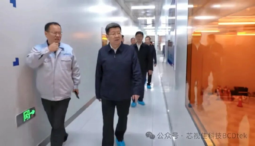 淮南市委書記任澤鋒赴芯視佳K2工廠開展調(diào)研活動